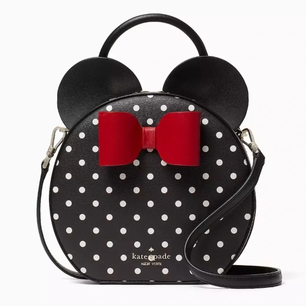 NWT Disney X Kate Spade NY
Minnie Mouse Sm Crossbody Bag (Out of stock online) - Picture 1 of 6